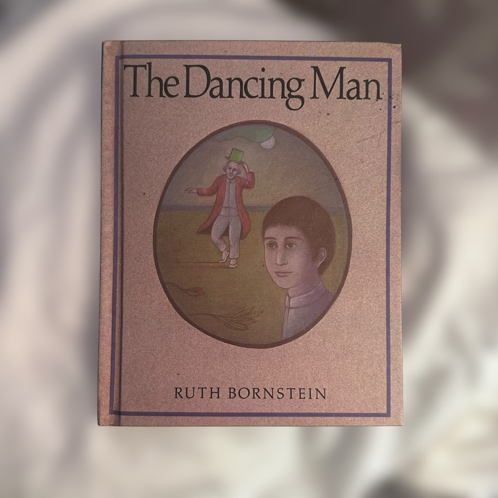 The Dancing Man by Ruth Bornstein, Vintage 1978 Weekly Reader Books - EXCELLENT